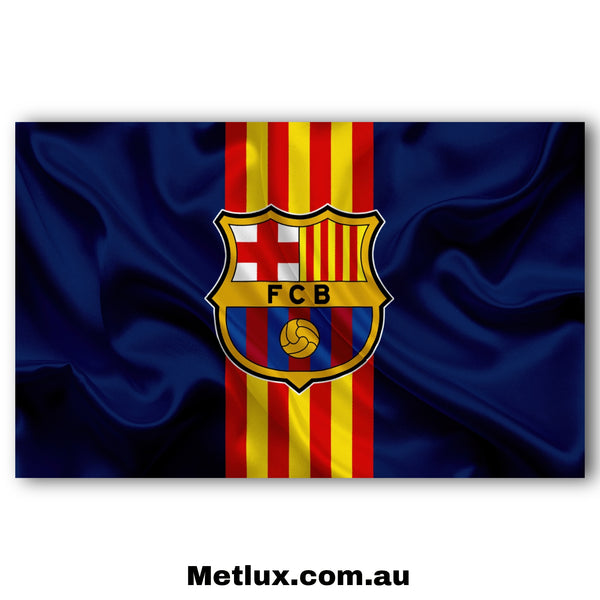 Barcelona Pride Banner Metal Print